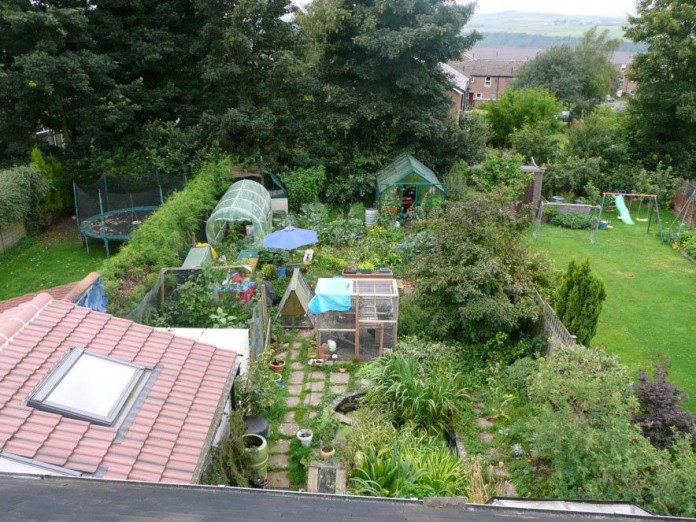 Jardin permaculturel à Sheffield - Source: Claire Gregory, Travail personnel, CC BY-SA 3.0